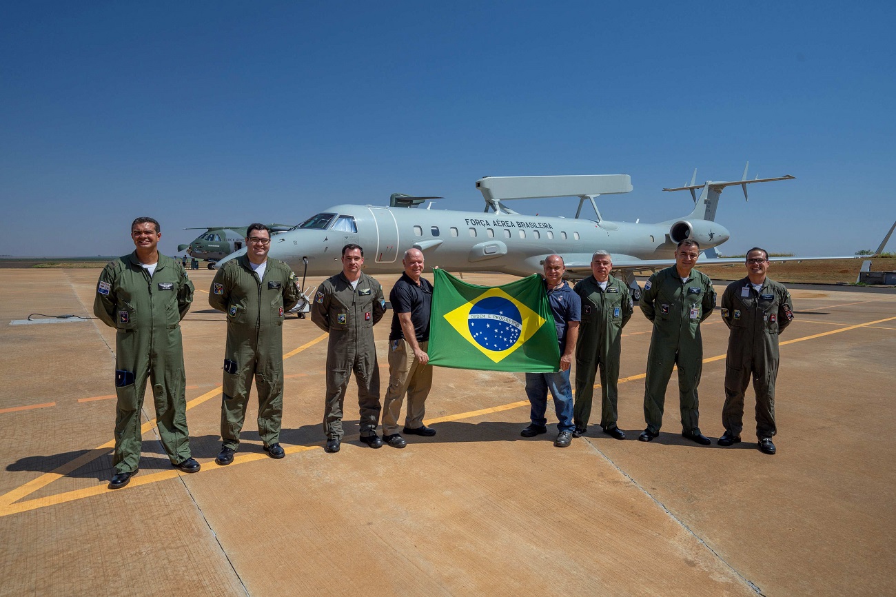 Embraer Delivers Upgraded Fifth E-99 AEW&C Aircraft to Brazilian Air Force