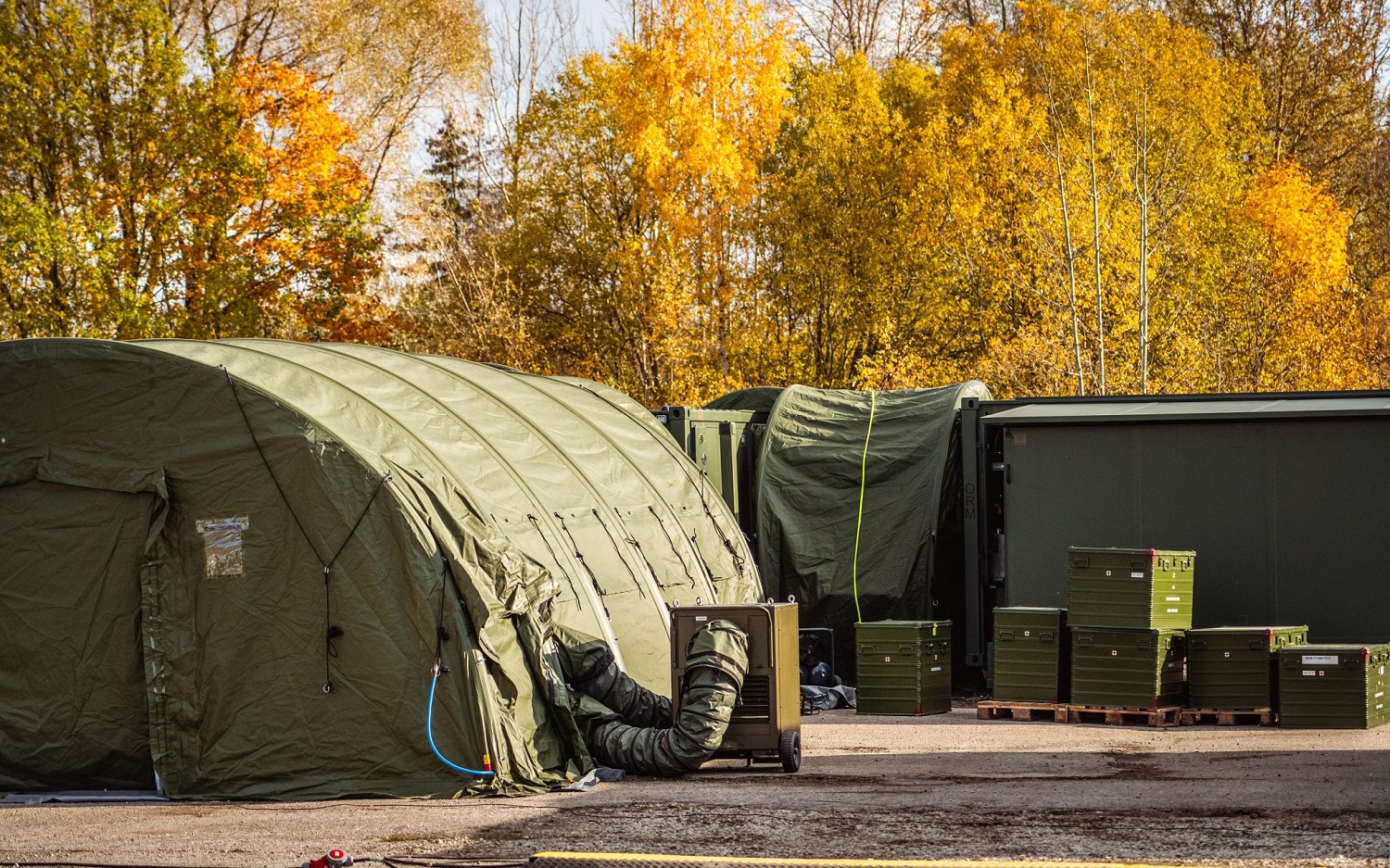 Estonia in Cooperation with Iceland Donates Fourth Field Hospital to Ukraine