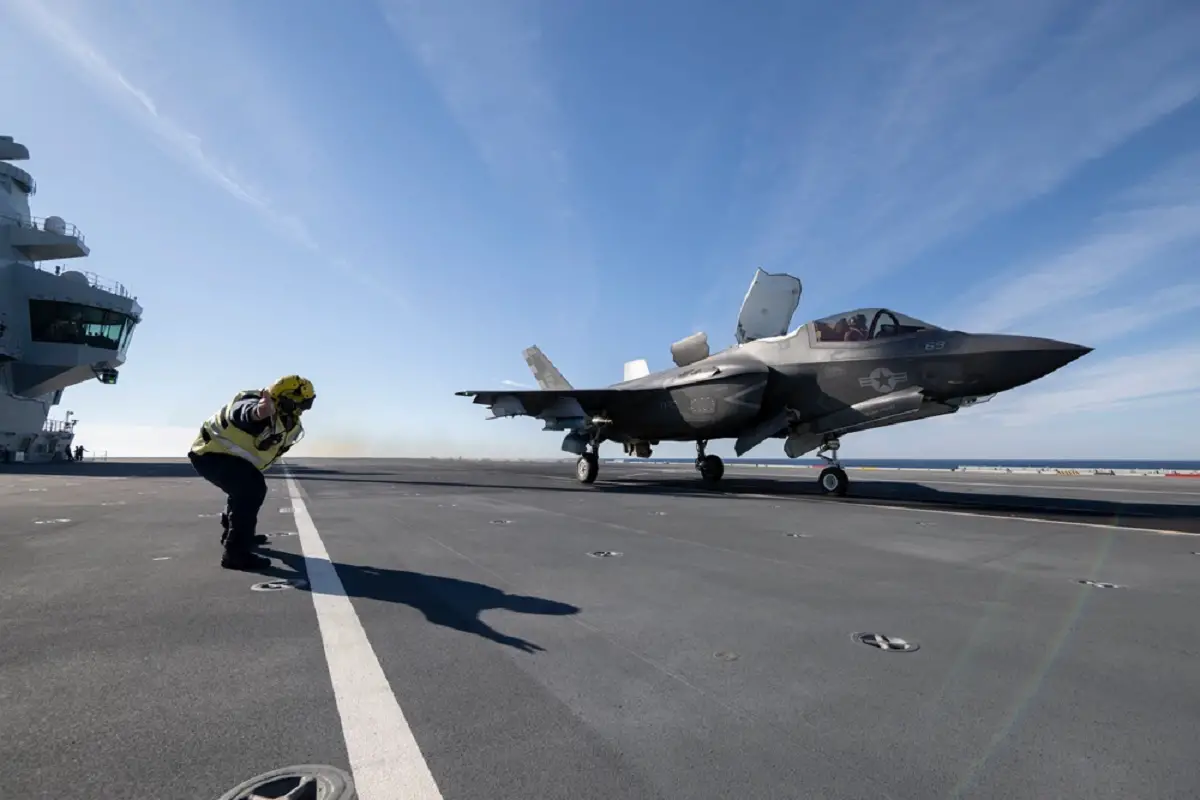 F-35 and HMS Prince of Wales Flight Trials Yield Data for Future Operational Capability