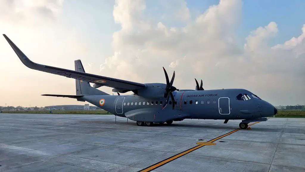 Indian Air Force Airbus C-295 Military Transport Aircraft