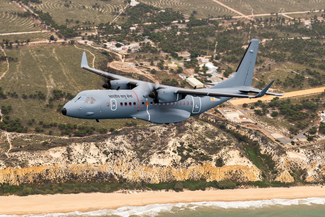 Indian Air Force Airbus C-295 Military Transport Aircraft