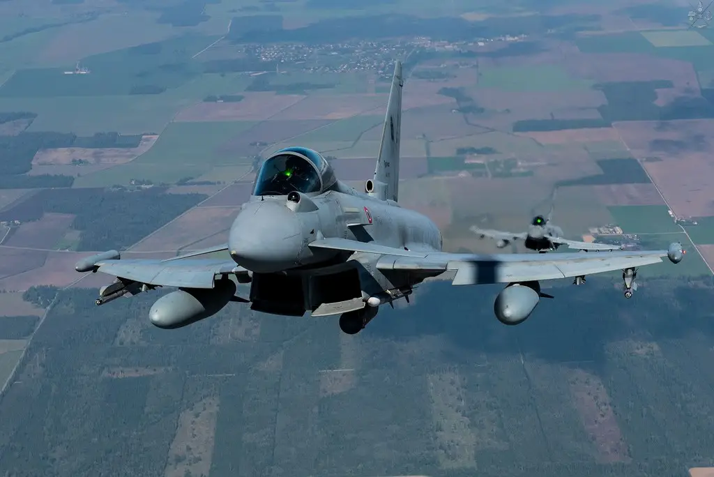 Italian Air Task Force 4th Wing Logs 800 Flight Hours on Baltic Air Policing Mission