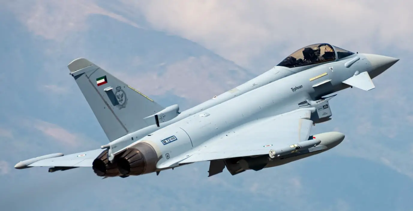 Kuwait Air Force Receives Four More Tranche 3 Eurofighter Typhoons