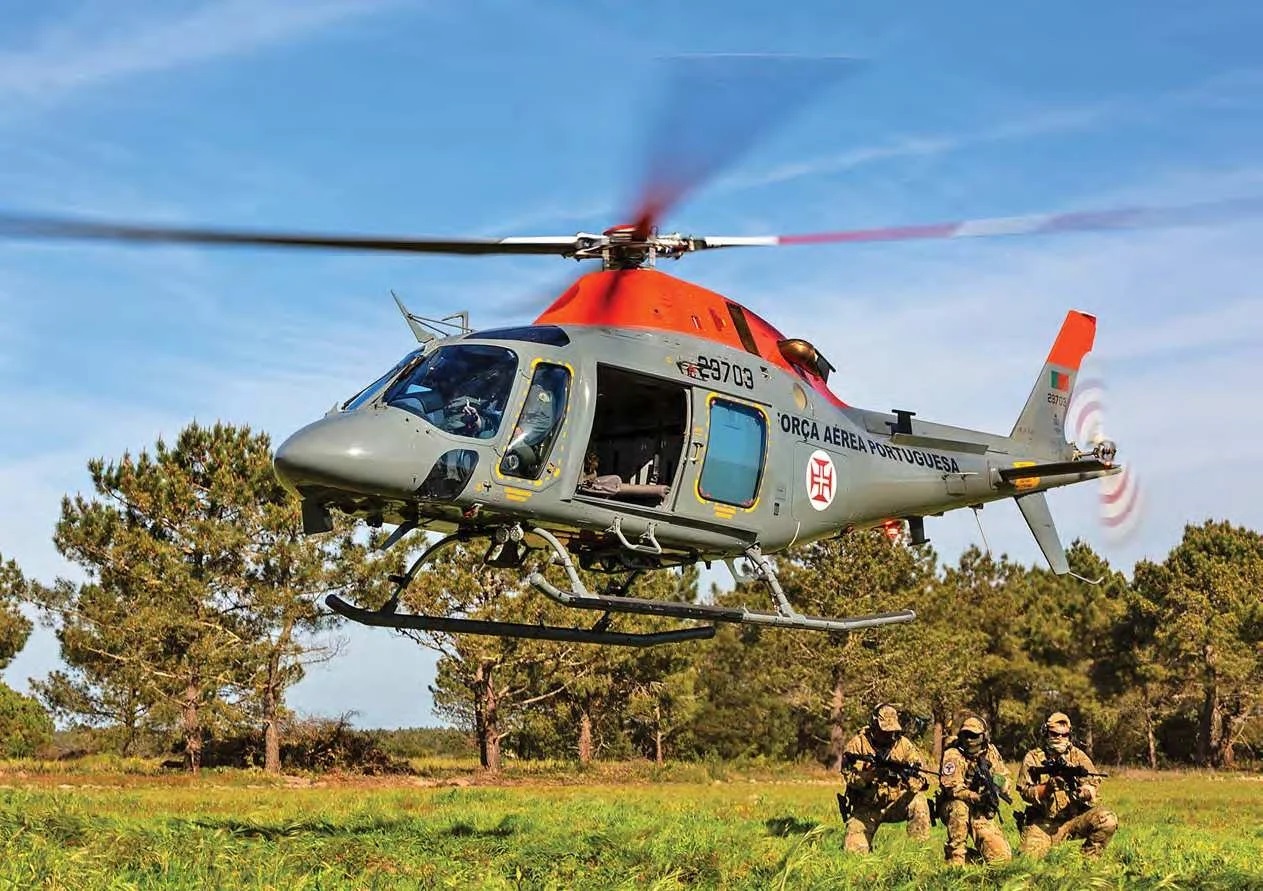 Portuguese Air Force Receives Two New Leonardo AW119 MkII Koala Utility Helicopters