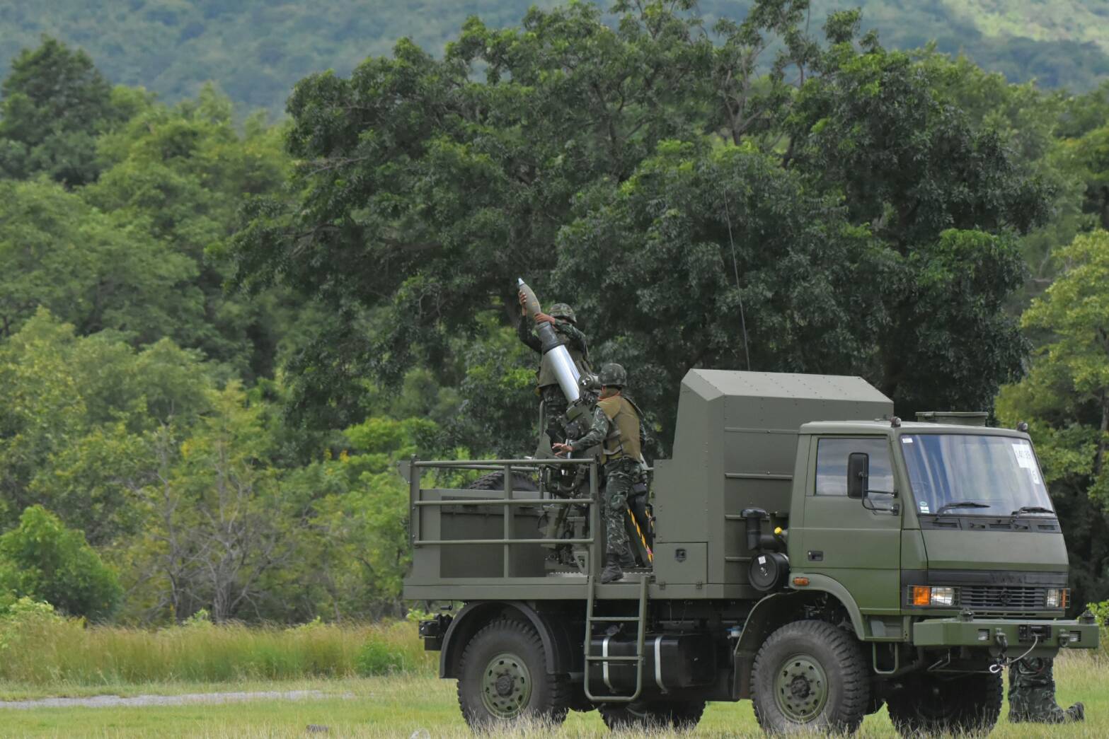 Royal Thai Army M361 Autonomous Truck-Mounted Mortar (ATMM)