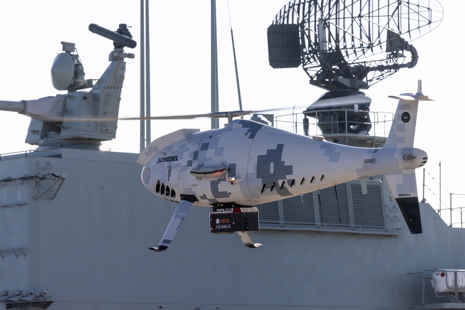 Schiebel CAMCOPTER S-100 Unmanned Aerial Vehicle Excels at Major NATO Exercise