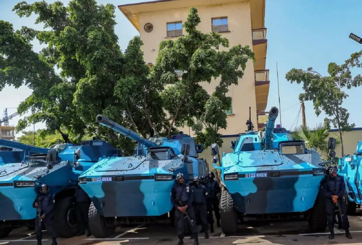 Senegalese Gendarmerie Receives Norinco VN22B 6×6 Fire Support Vehicle