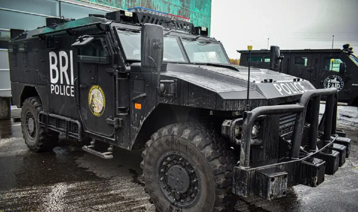 SHERPA APC Police Showcased by French Research and Intervention Brigade at Milipol