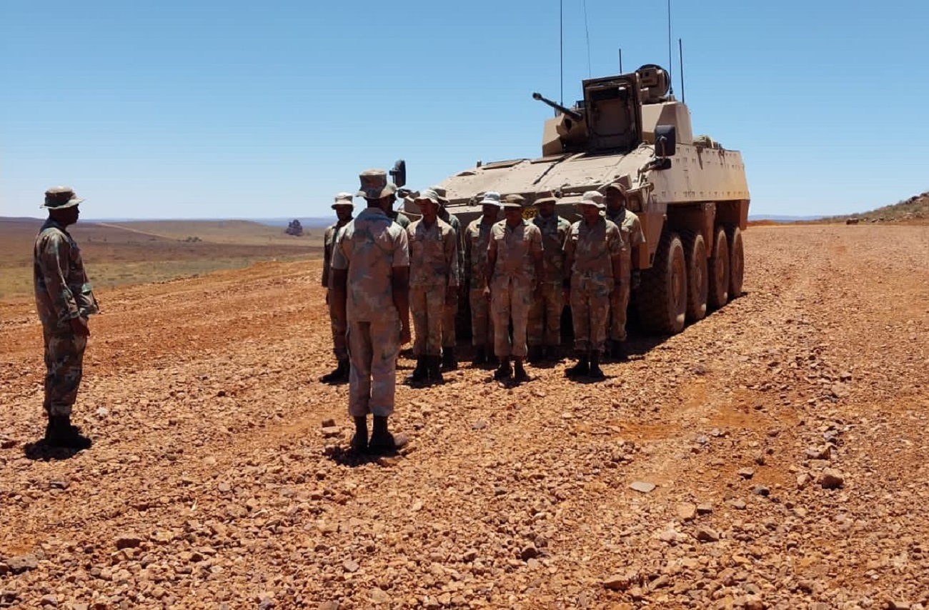 South African National Defence Force Introduces Badger 8x8 Infantry Fighting Vehicle