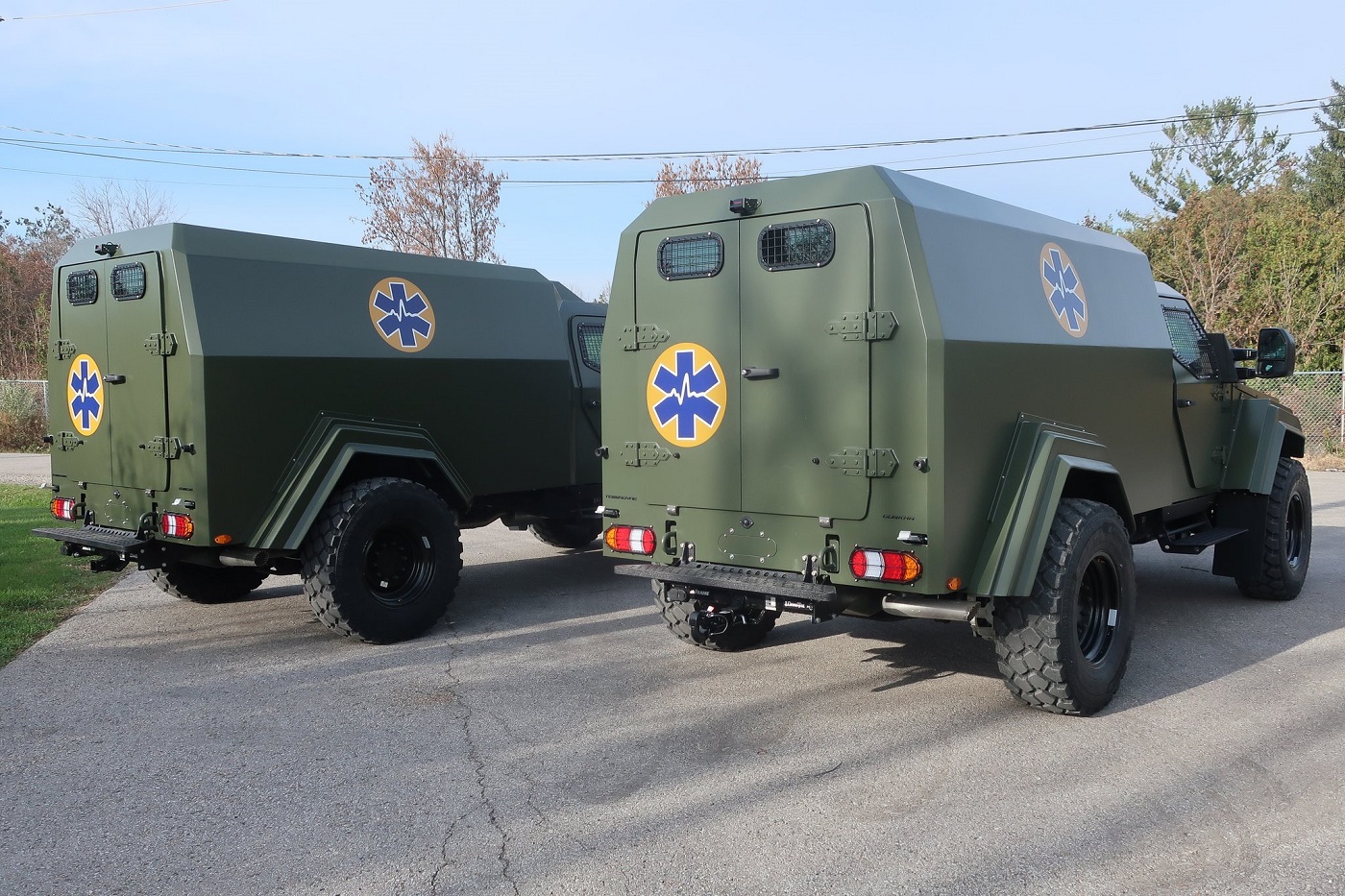 Terradyne Gurkha 4x4 Armored Ambulance