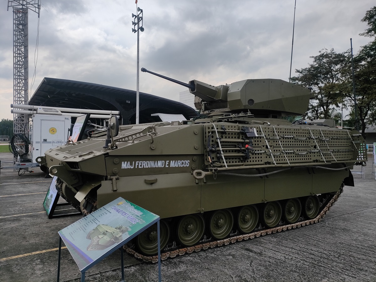 Philippine Army Unveils ASCOD Command Post Armored Vehicle