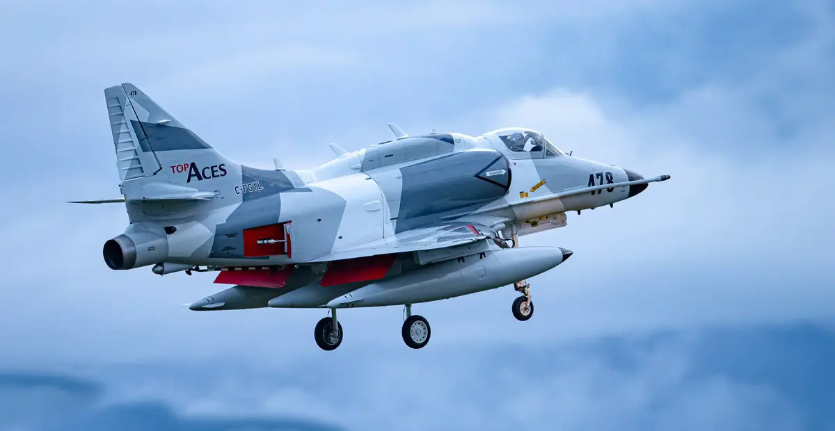 Top Aces’ A-4 Skyhawk ‘Advanced Aggressor Fighter’