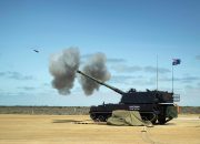 Australian Army Test Fire New AS9 Huntsman Self-propelled Howitzer