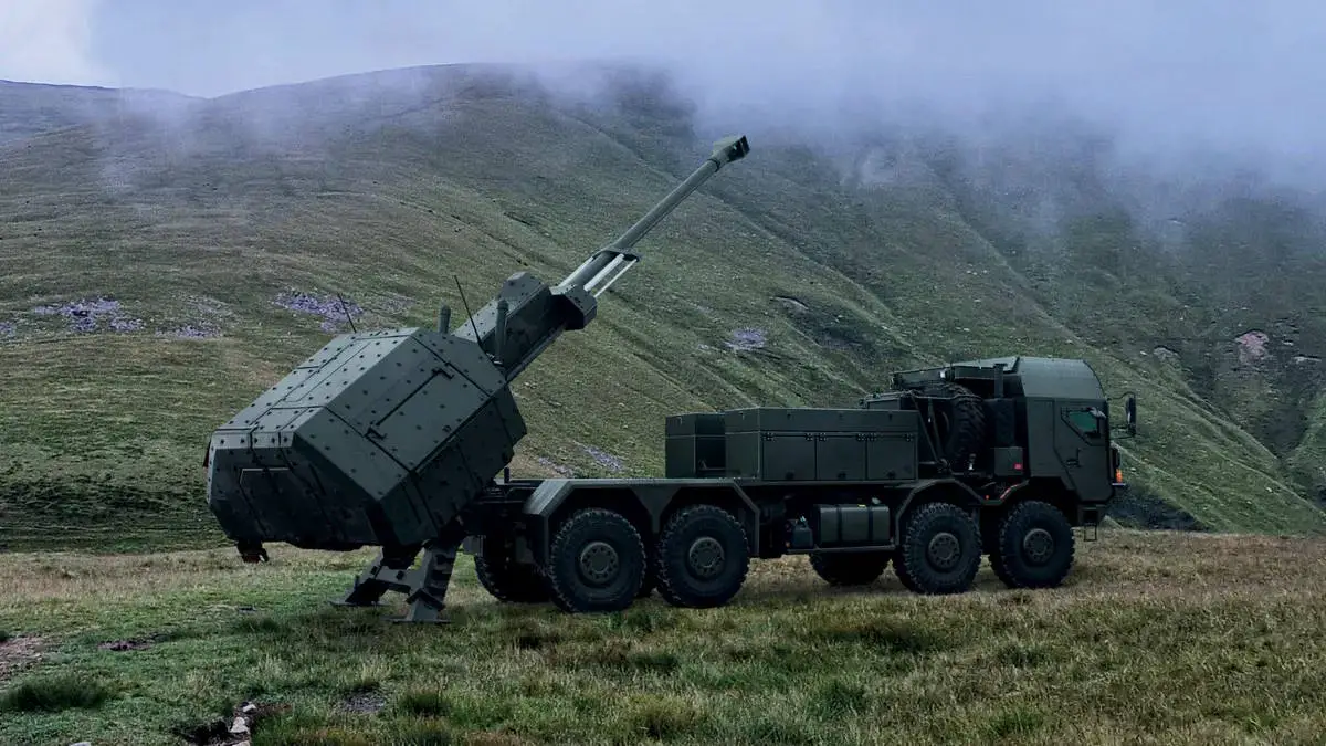 BAE Systems' ARCHER 155mm Mobile Artillery System