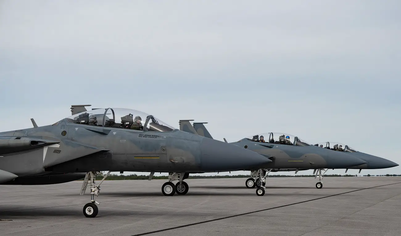 Boeing Delivers New F-15EX Eagles Multirole Strike Fighters to Eglin Air Force Base