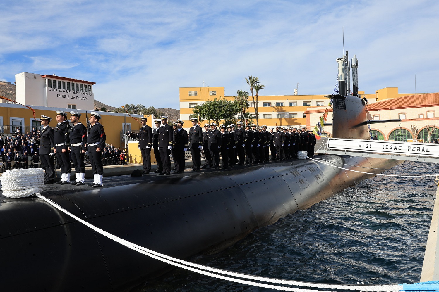 First S-80 Plus-class Submarine Isaac Peral Delivered to Spanish Navy