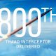 Lockheed Martin Delivers 800th Terminal High Altitude Area Defense (THAAD) Interceptor