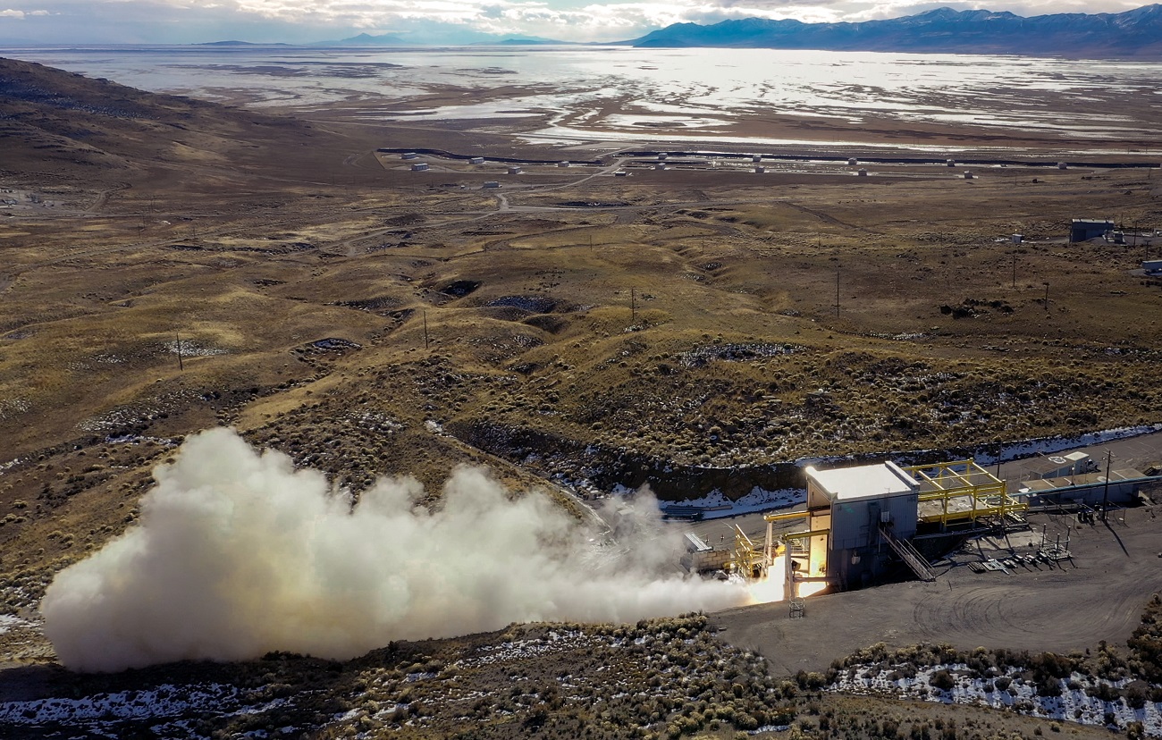 Northrop Grumman Successfully Tests New Solid Rocket Motor