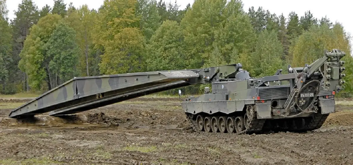 Patria to Deliver New Leopard 2L Tracked Bridge Layer Vehicles to Finnish Defence Forces