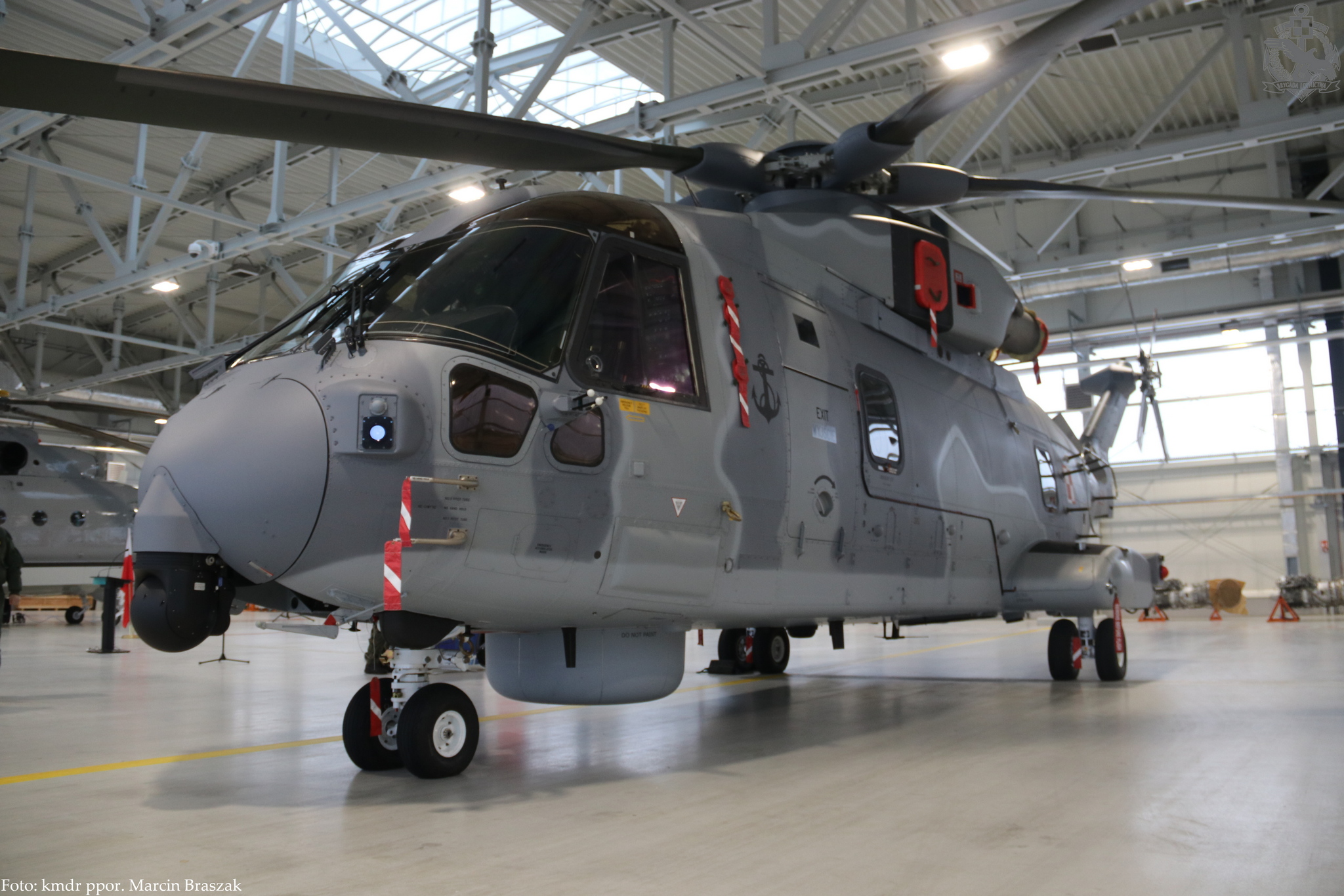 Polish Armament Agency Takes Delivery of First AW101 Naval Helicopter