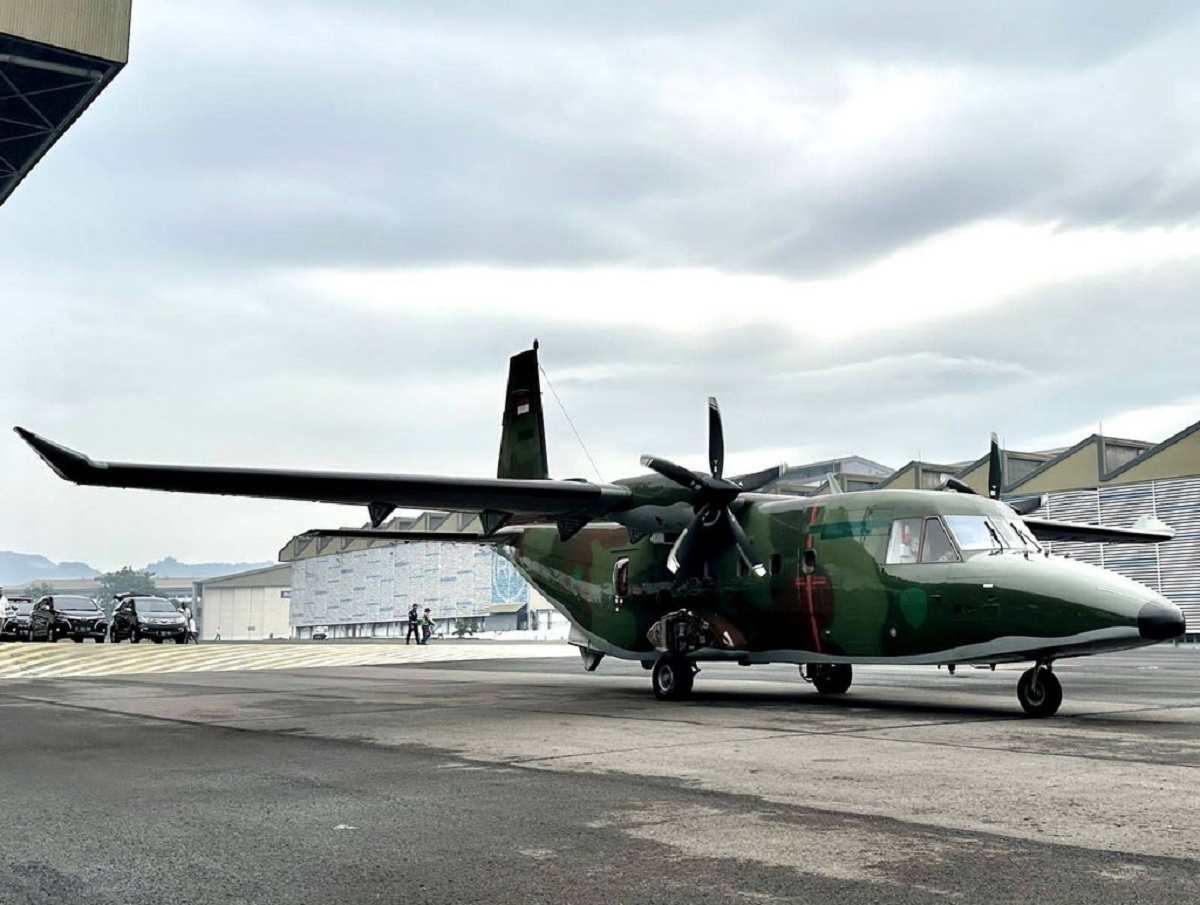 The 5th NC212i with new blades from MT Propeller has been delivered today to the Indonesian Air Force.