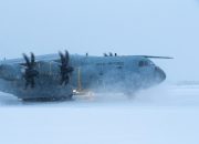 Royal Air Force Accomplishes Cold Weather Tests with Atlas A400M Transport Aircraft in Norway