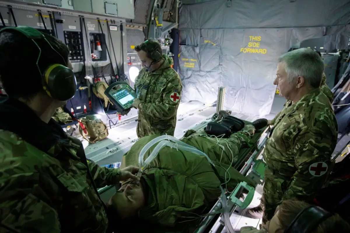 RAF medical personnel from the Critical Care Air Support Team and Medical Emergency Response Team have put their aeromedical evacuation capabilities to the test as part of Exercise ARCTIC PHOENIX. 