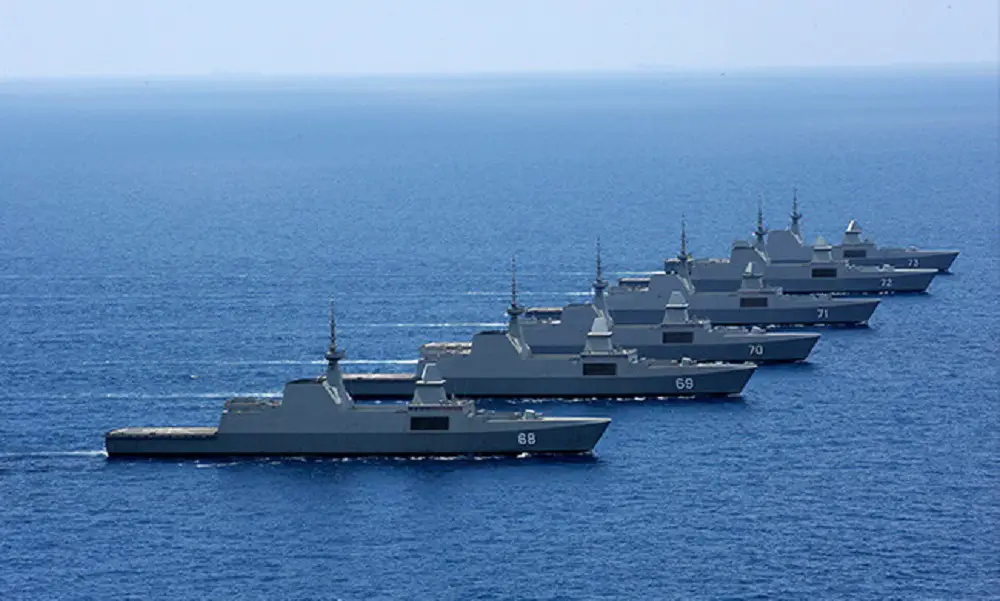 Formidable-class multi-role stealth frigates