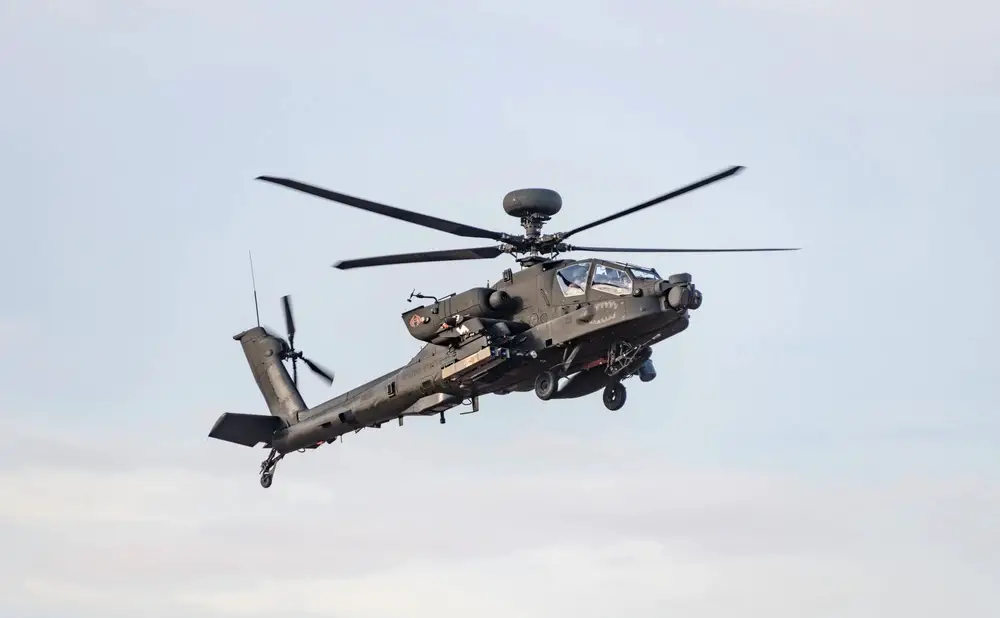 Spike Anti-tank Missile Integrated into AH-64 Apache Attack Helicopter at Yuma Proving Ground