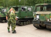 Sweden to Upgrade 800 Bandvagn 206/208 Tracked Articulated All-terrain Carrier