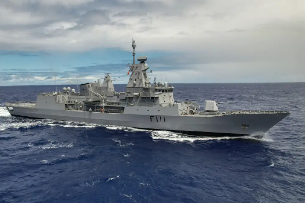 Royal New Zealand Navy Frigate HMNZS Te Mana