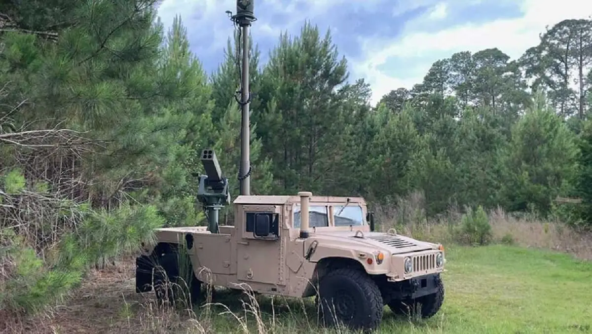 L3Harris’ Vehicle-Agnostic Modular Palletized ISR Rocket Equipment (VAMPIRE) is a portable kit that can be installed on most vehicles with a cargo bed for launching of the advanced precision kill weapons system (APKWS) or other laser-guided munitions.