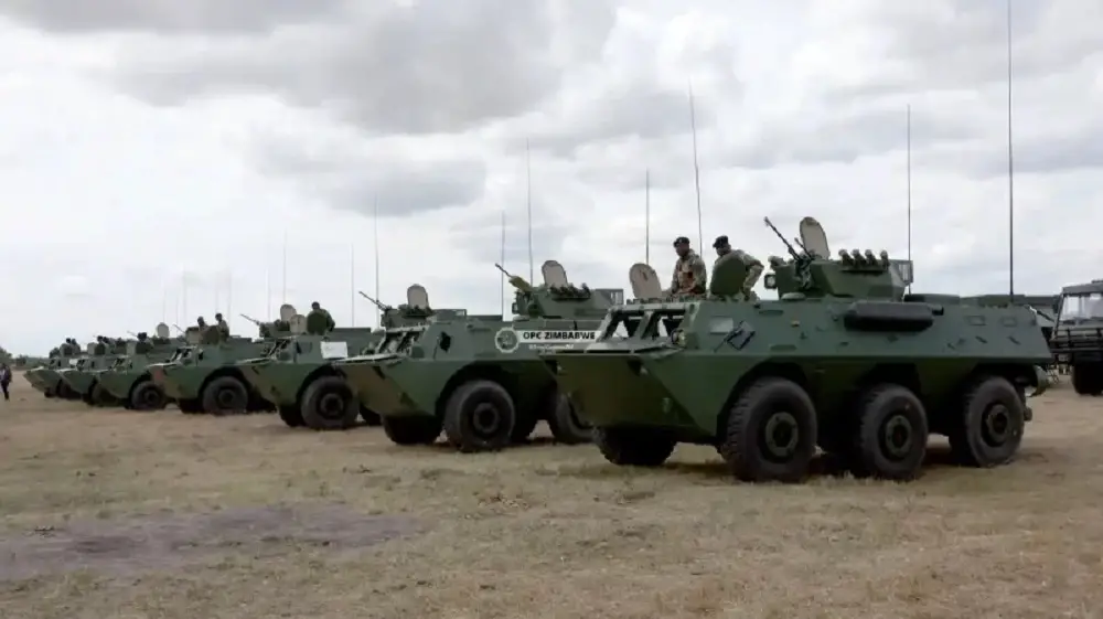 Zimbabwe National Army WZ-551 Armoured Personnel Carriers (APCS)