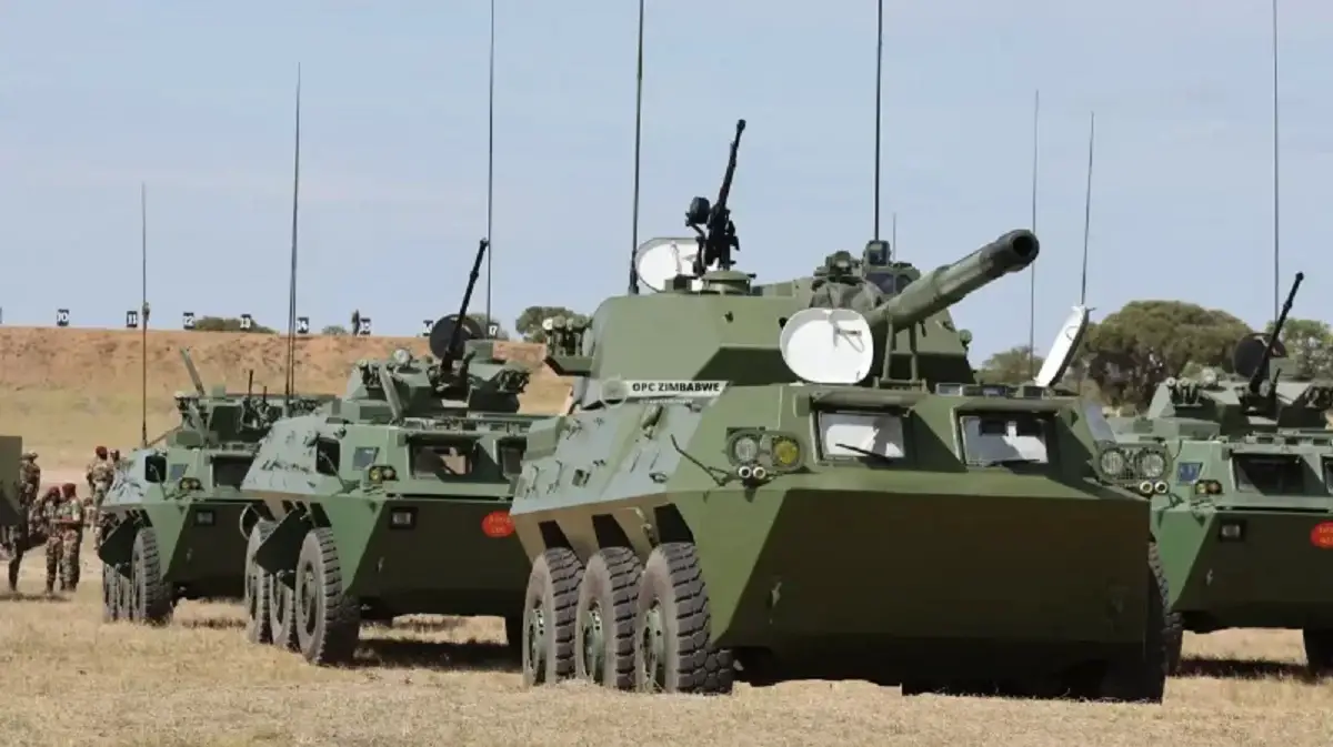 Zimbabwe National Army WMA301 Fire Support Vehicles (FSVs)