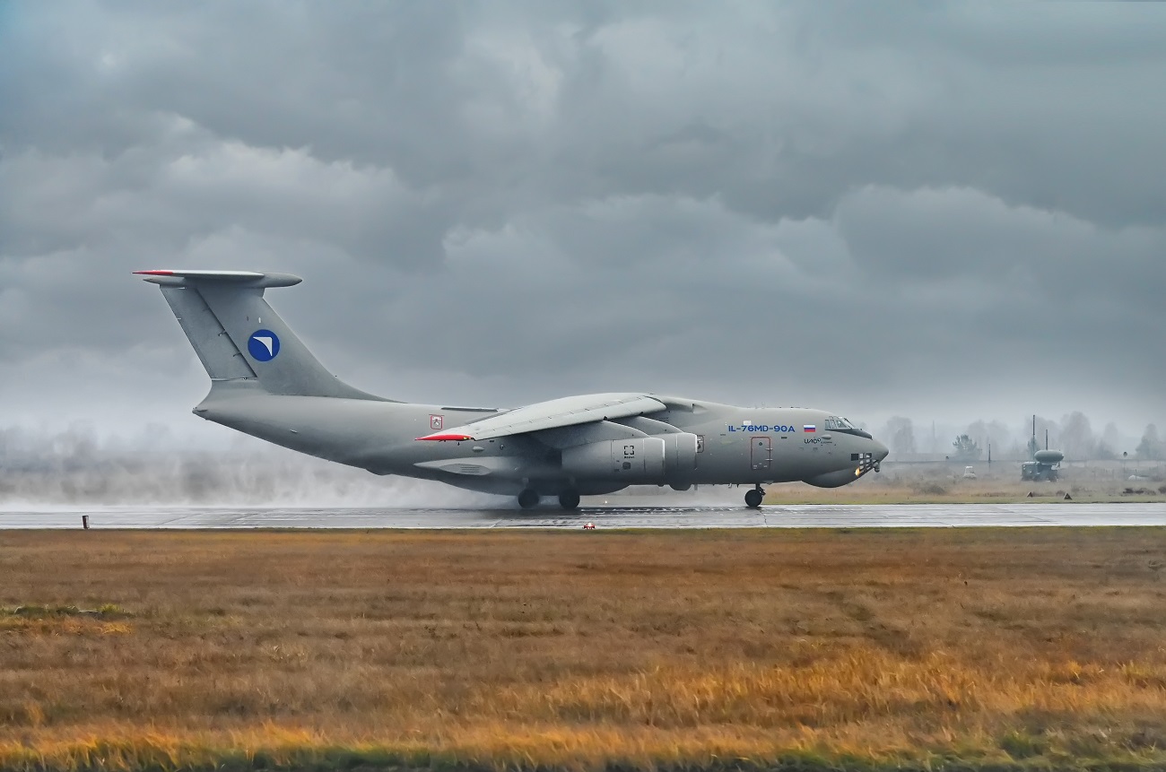 Ilyushin Il-76MD-90A strategic and tactical airlifter