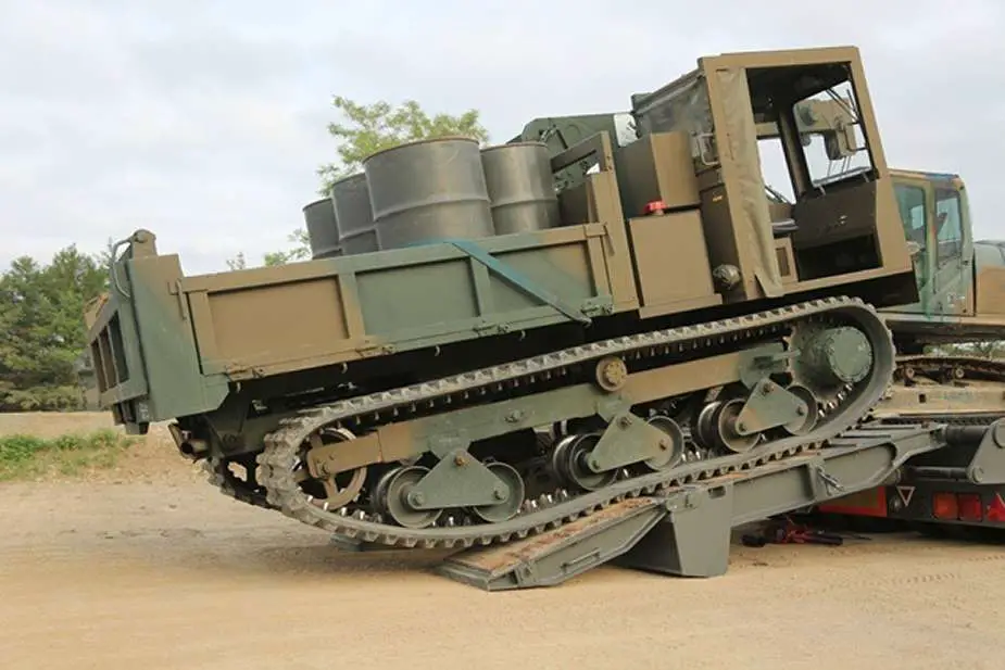 Morooka tracked carrier