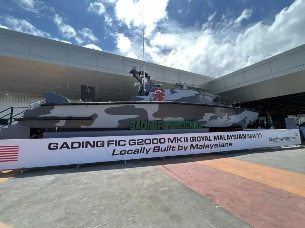 G2000 MK II Fast Interceptor Craft (FIC). (Photo by Gading Marine Industry Sdn Bhd)