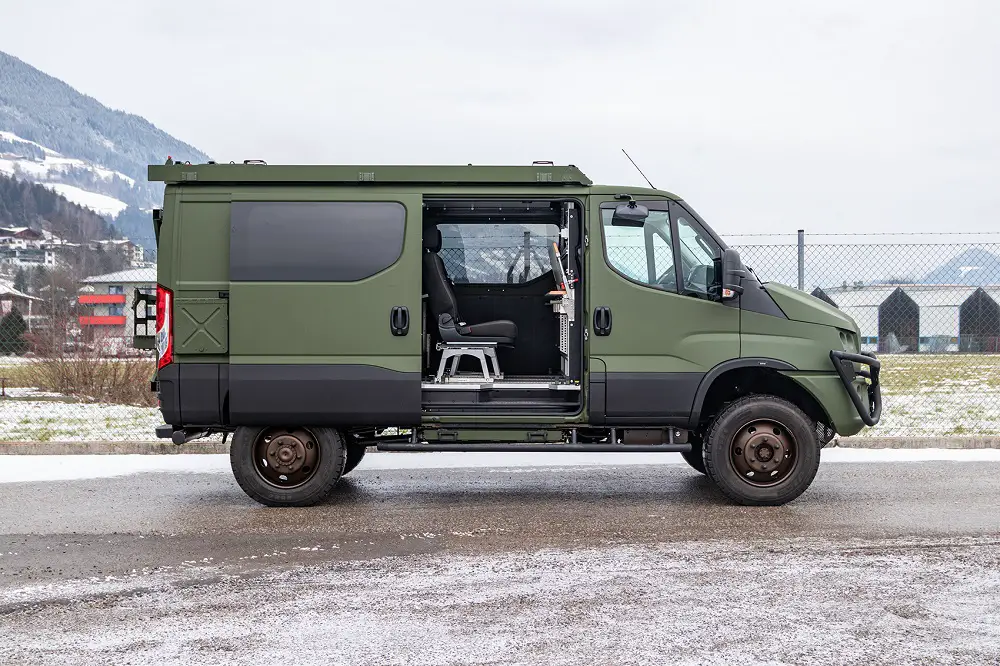 Austrian Armed Forces IDV Military Utility Vehicle (MUV).  (Photo by EMPL)