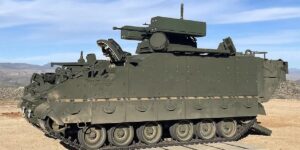 BAE Systems AMPV Prototype Successfully Fires Counter-Unmanned Aircraft System (C-UAS)