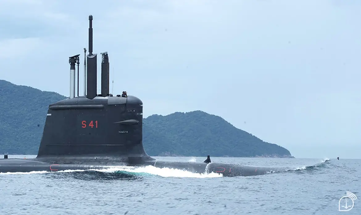 Brazilian Navy Riachuelo-class Submarine Humaitá (S41)