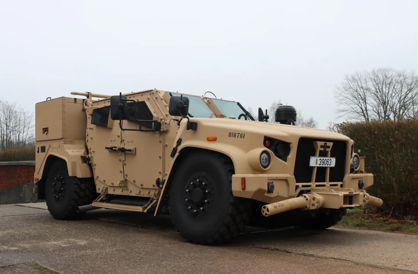 Belgian Army Falcon Command and Liaison Vehicles (CLV)