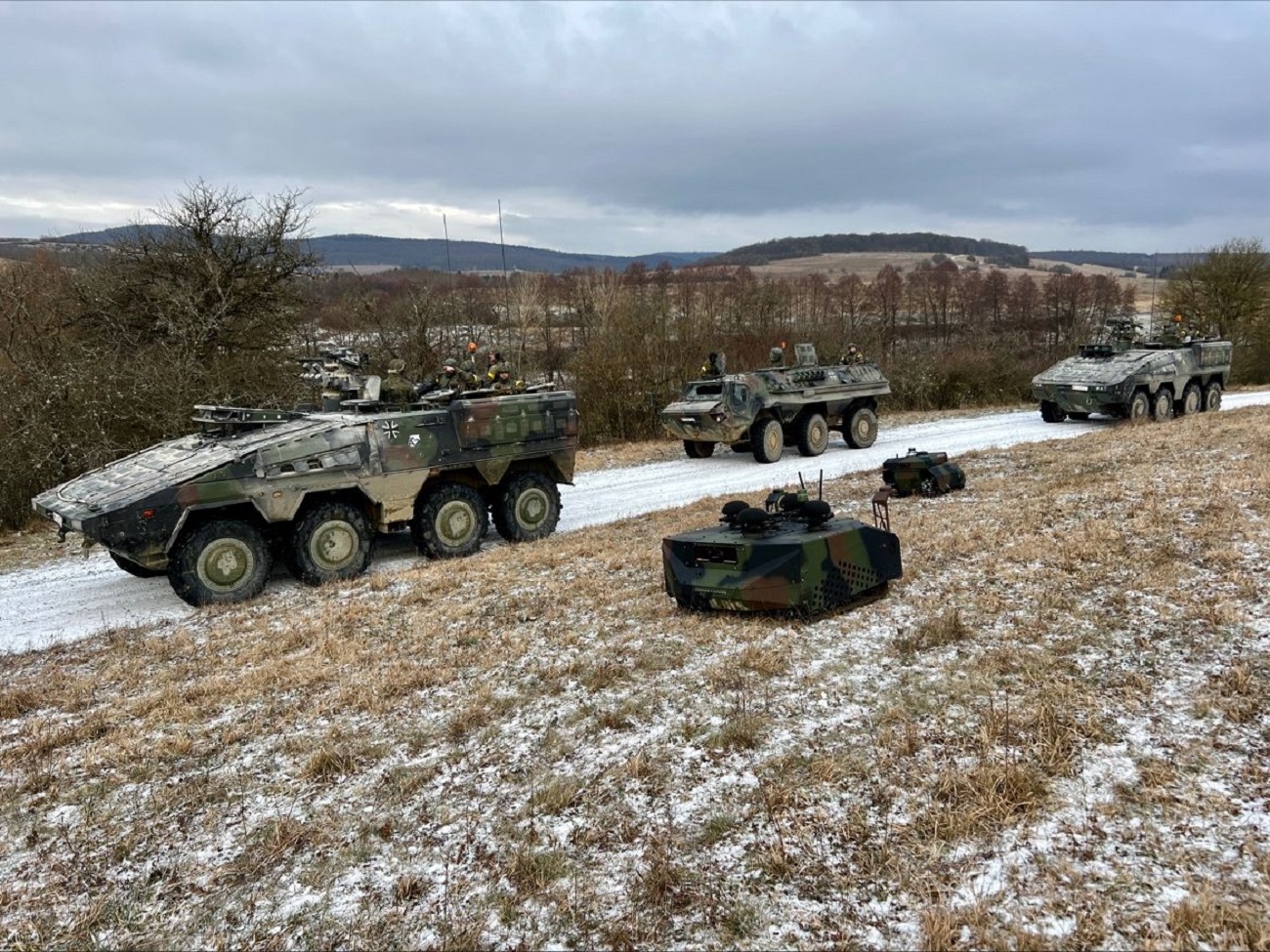 German Army Deploys ARX Landsysteme GEREON Unmanned Ground Vehicles
