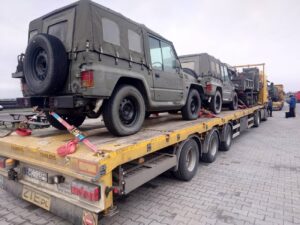 Japan Delivers Type 73 Light Trucks and Morooka Tracked Carrier to Ukraine
