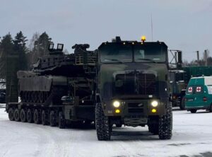 Lithuanian Armed Forces Deport Service Enhances Technical Support for Abrams Main Battle Tanks at  Rukla