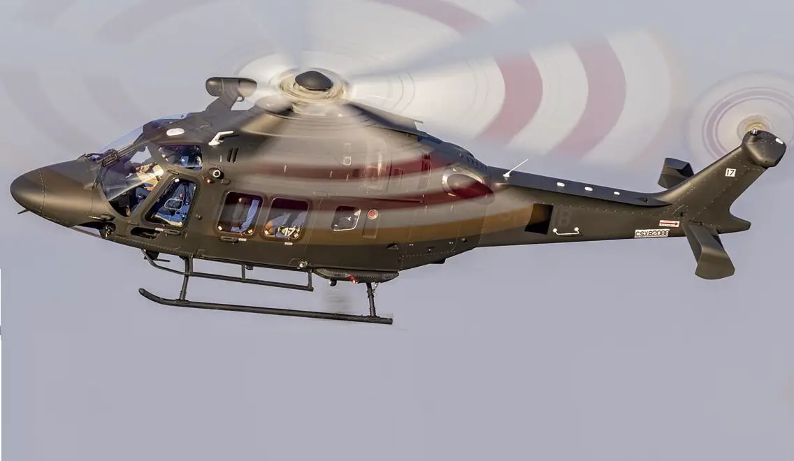 Leonardo AW149  light intermediate multi-role military helicopter