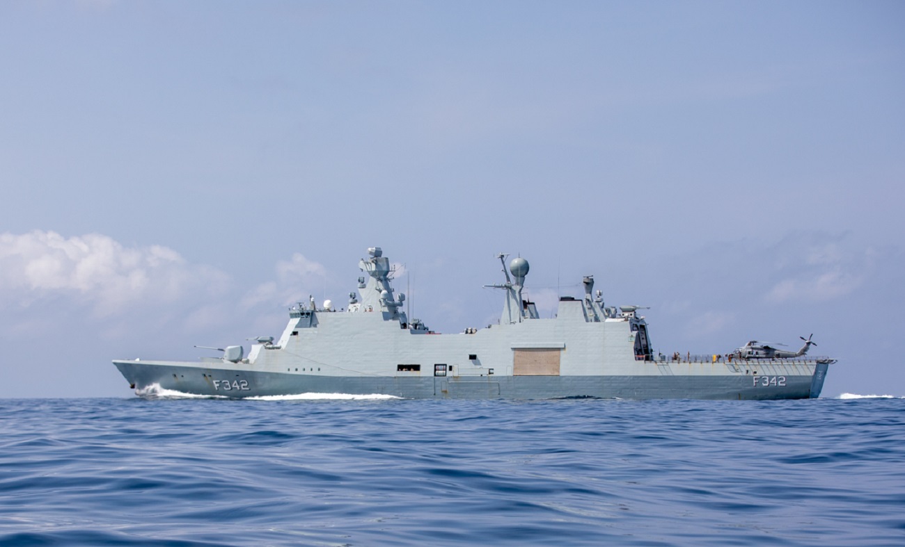 Royal Danish Navy Frigate Joins Operation Prosperity Guardian Against Yemen's Houthis