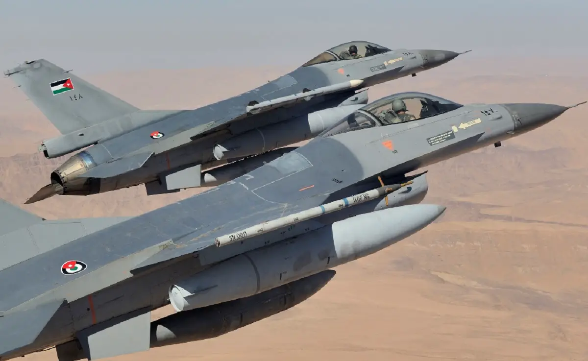 Royal Jordanian Air Force  Places New F-16 Fighting Falcon Fleet Under Contract