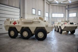 Spain to Deliver Tecnove BMR-600 6×8 Armored Ambulances to Ukraine
