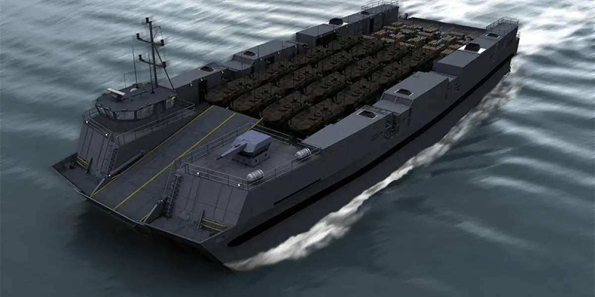Textron Systems' Surface Effect Cargo Amphibious Transport (SECAT)