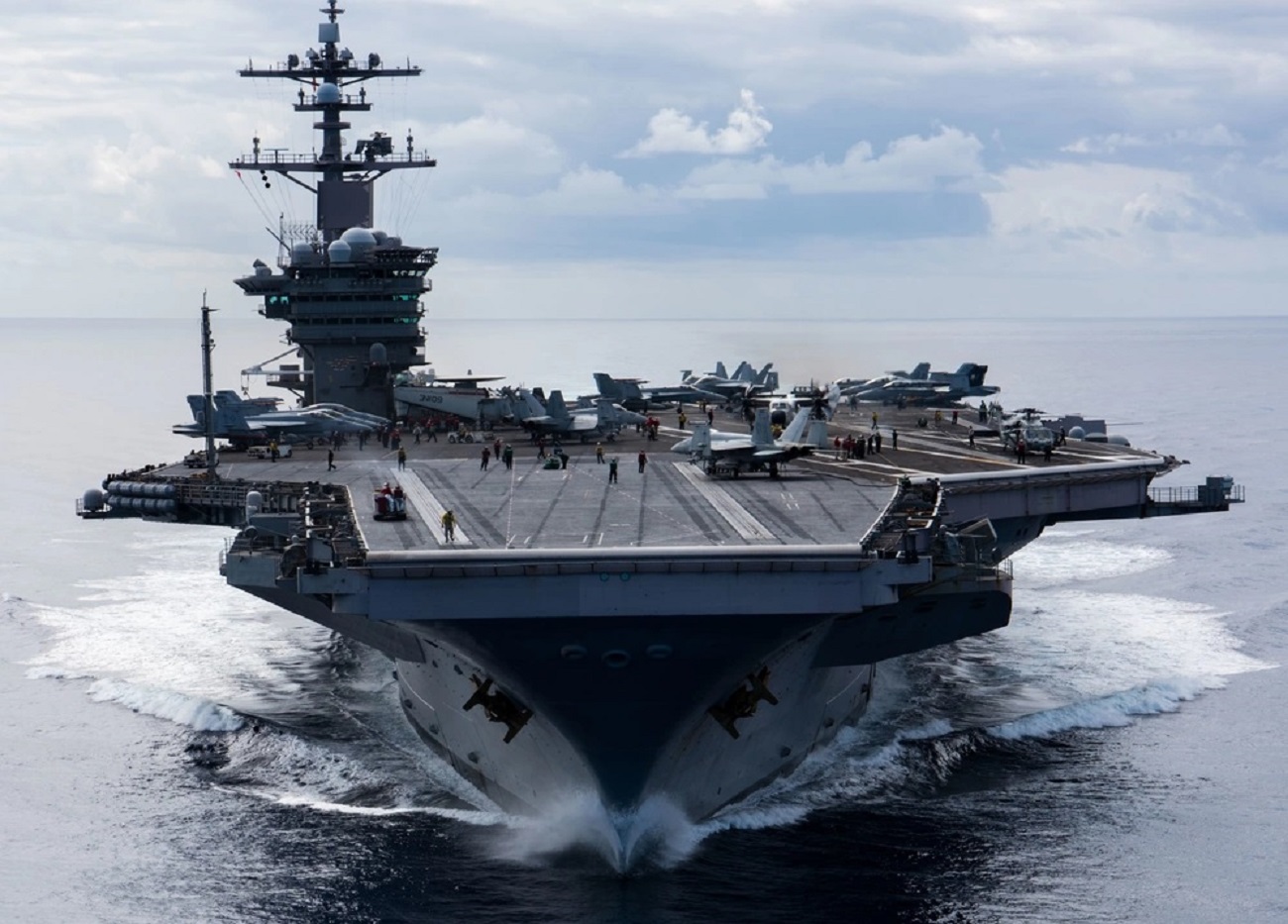 US Navy Carl Vinson Carrier Strike Group Conducts Maritime Operations in South China Sea